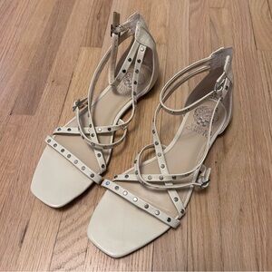 Vince Camuto studded sandals, size 8.5, worn twice
